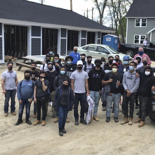 GLTS students build duplex